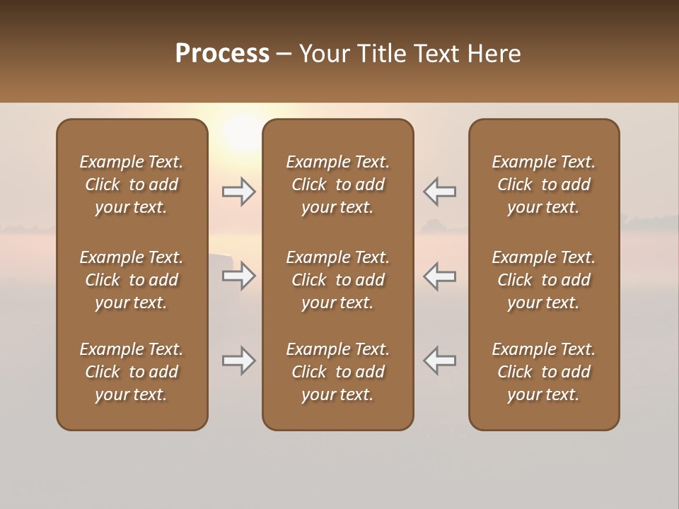 Dawn Daylight Crack PowerPoint Template