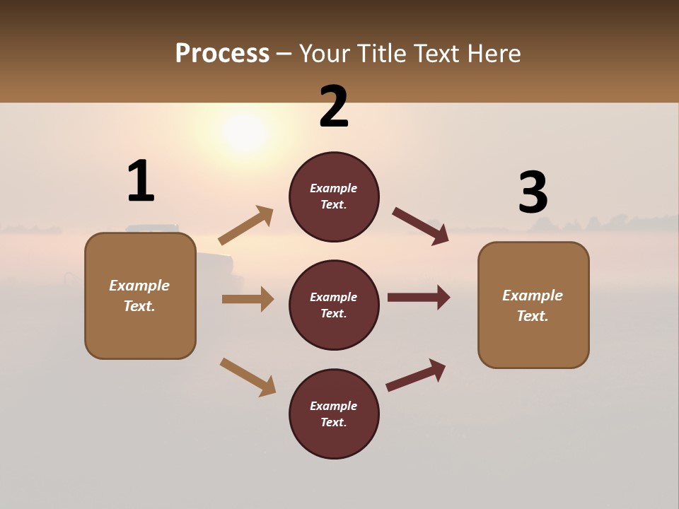 Dawn Daylight Crack PowerPoint Template