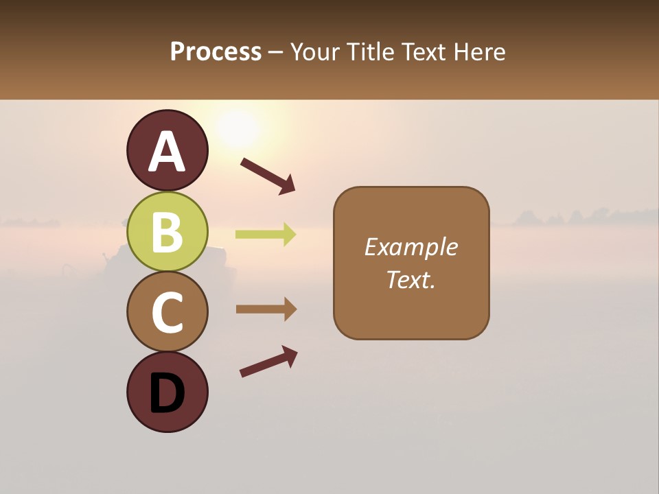 Dawn Daylight Crack PowerPoint Template