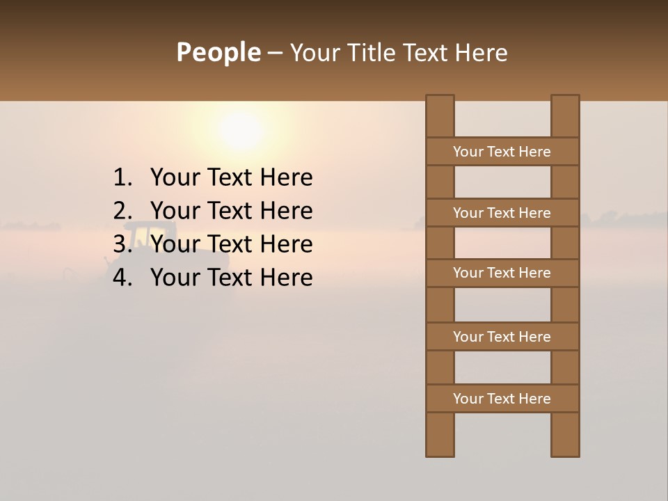 Dawn Daylight Crack PowerPoint Template
