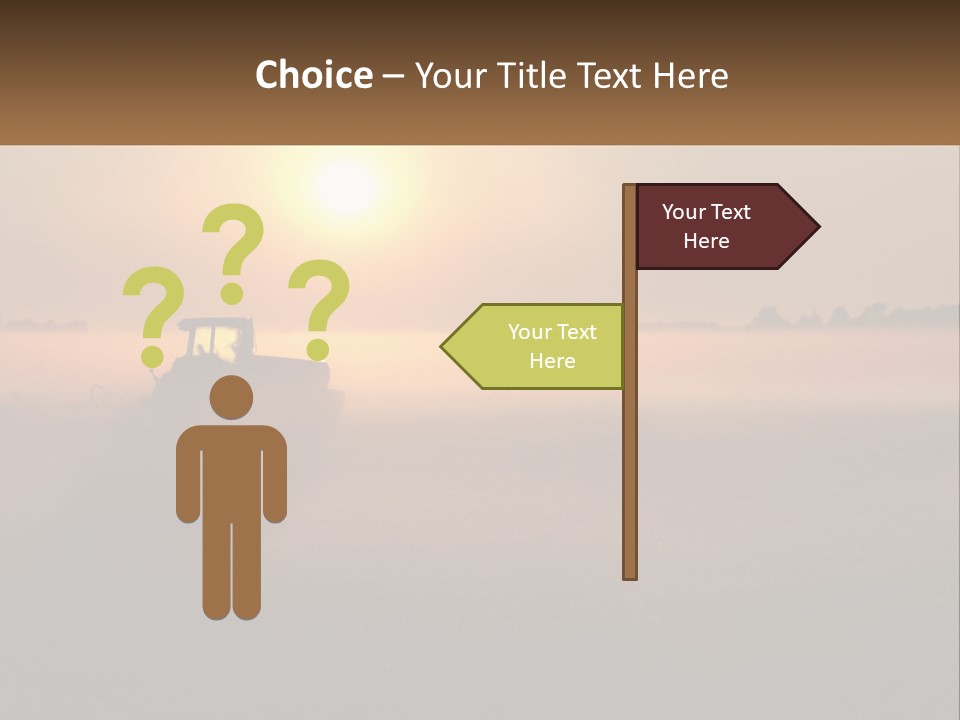 Dawn Daylight Crack PowerPoint Template