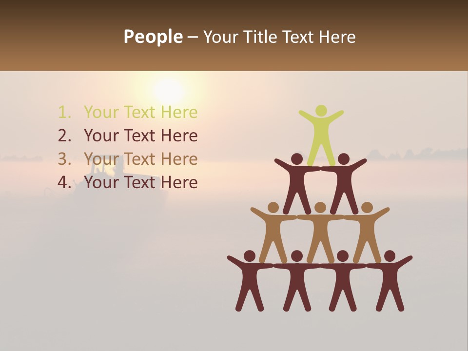 Dawn Daylight Crack PowerPoint Template