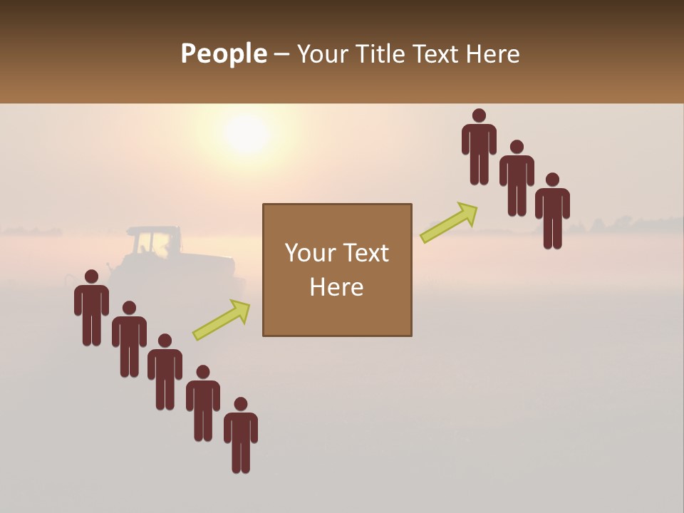 Dawn Daylight Crack PowerPoint Template