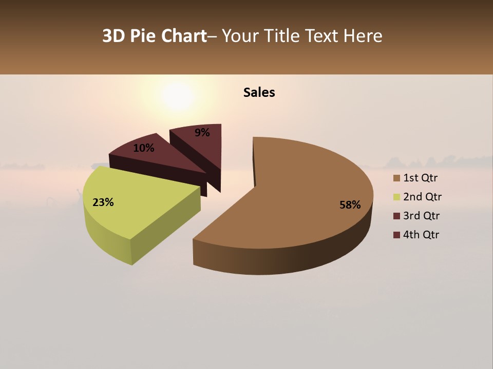 Dawn Daylight Crack PowerPoint Template