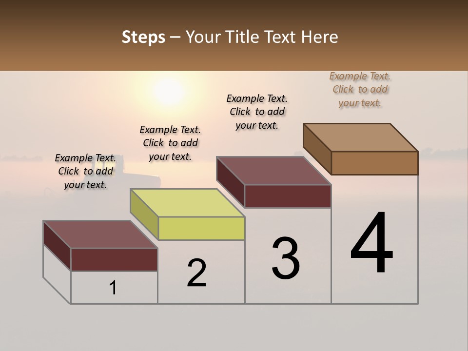 Dawn Daylight Crack PowerPoint Template