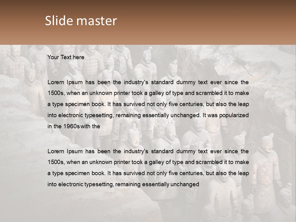 Oriental Mandarin Old Chinese Capital PowerPoint Template