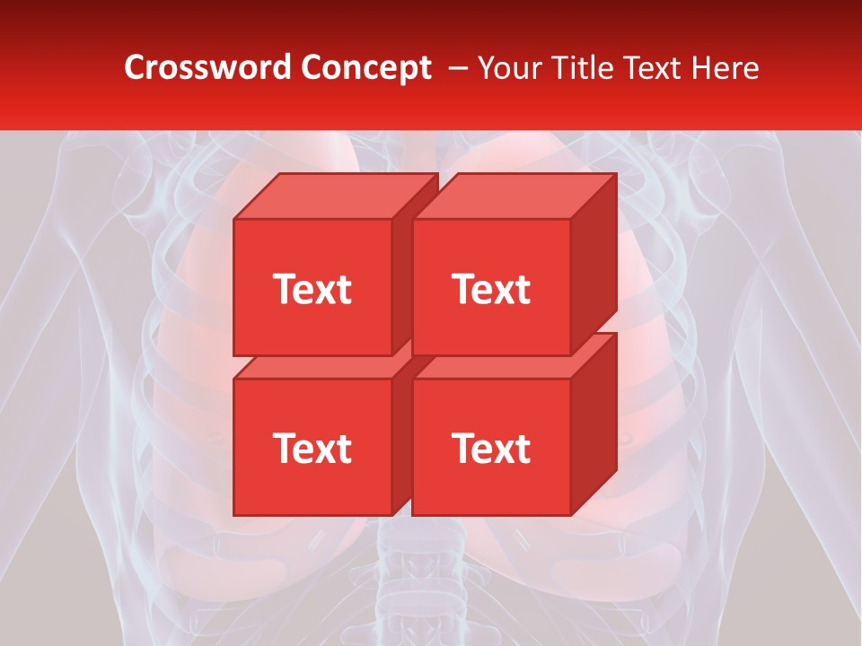 Bones Spinal Rheumatism PowerPoint Template