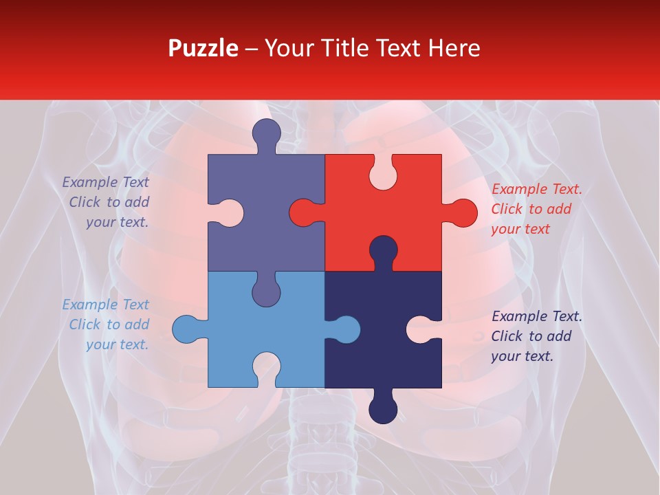 Bones Spinal Rheumatism PowerPoint Template