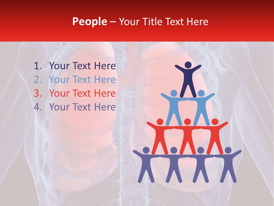 Bones Spinal Rheumatism PowerPoint Template