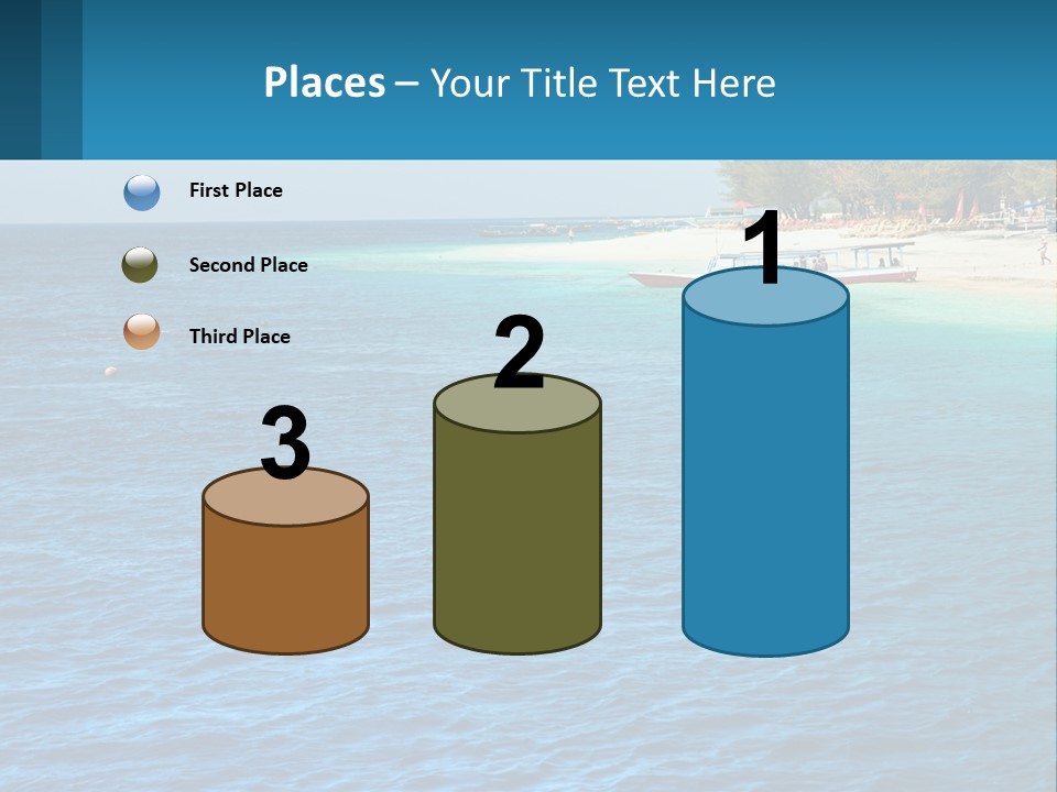 Relax Cloud Blue PowerPoint Template