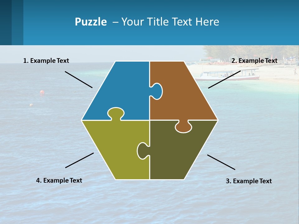 Relax Cloud Blue PowerPoint Template