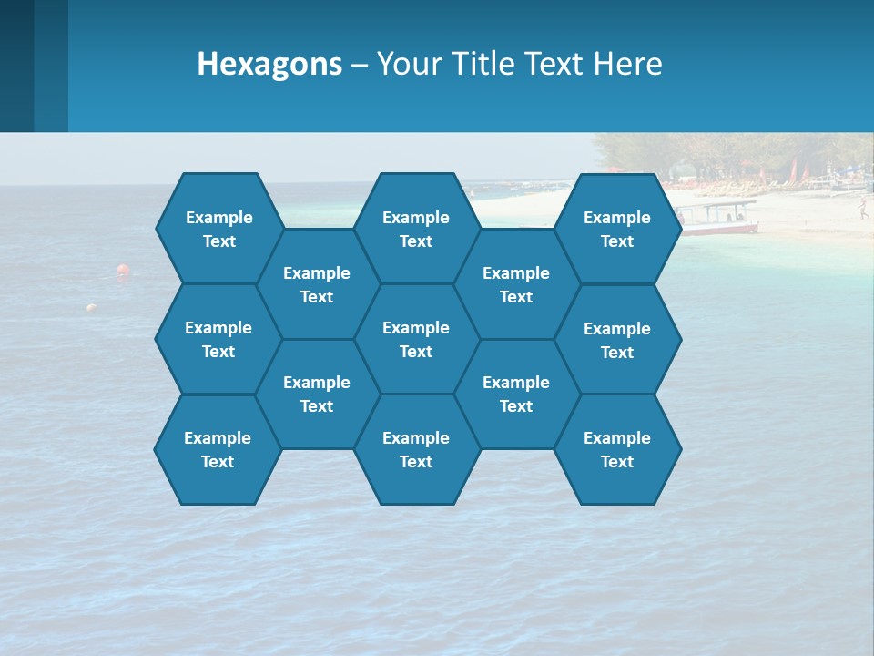 Relax Cloud Blue PowerPoint Template