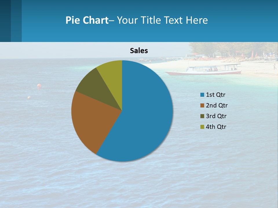 Relax Cloud Blue PowerPoint Template