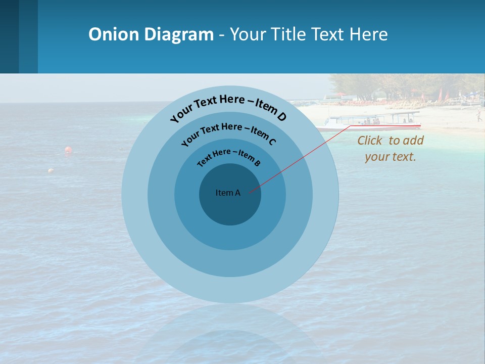 Relax Cloud Blue PowerPoint Template