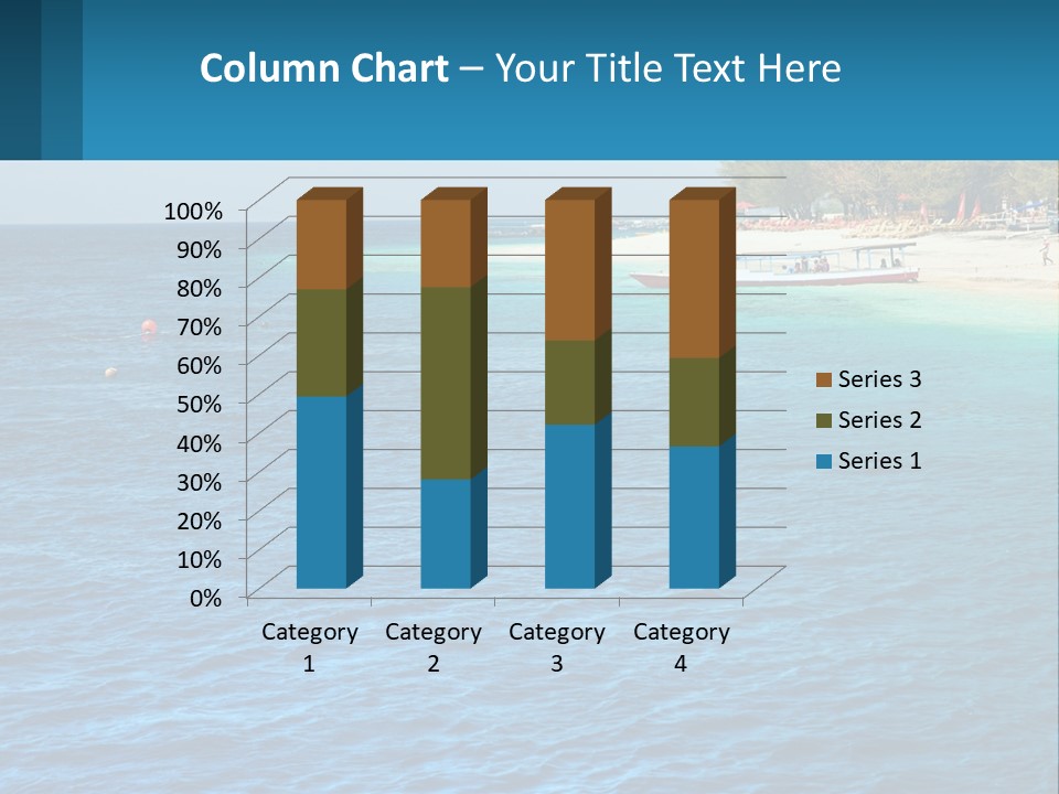 Relax Cloud Blue PowerPoint Template
