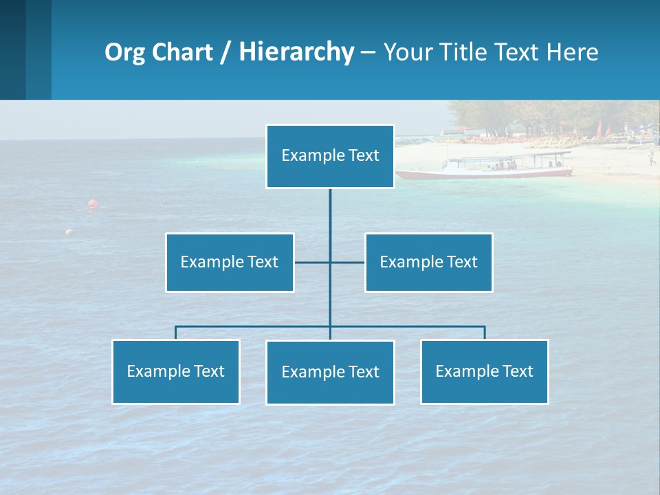 Relax Cloud Blue PowerPoint Template