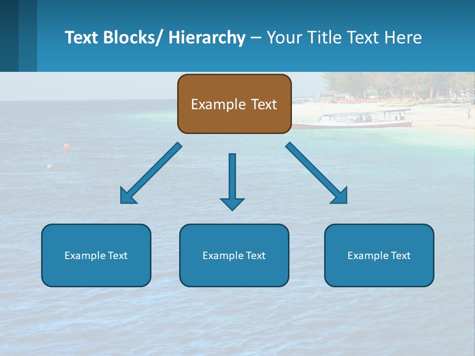 Relax Cloud Blue PowerPoint Template