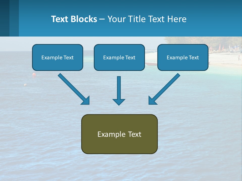 Relax Cloud Blue PowerPoint Template