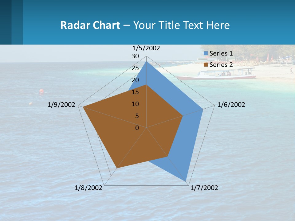 Relax Cloud Blue PowerPoint Template