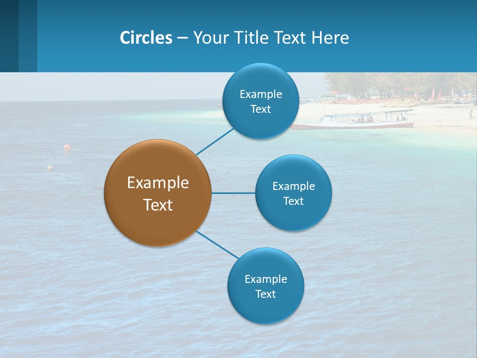 Relax Cloud Blue PowerPoint Template