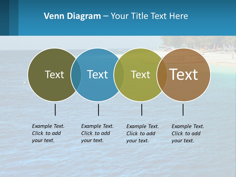 Relax Cloud Blue PowerPoint Template