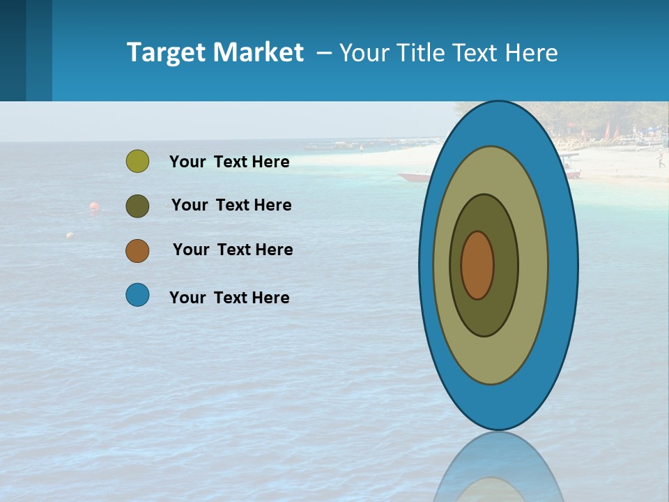 Relax Cloud Blue PowerPoint Template