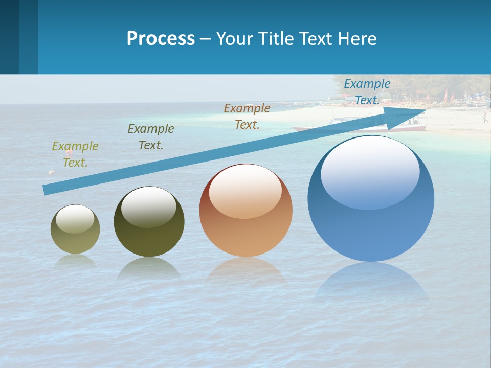 Relax Cloud Blue PowerPoint Template