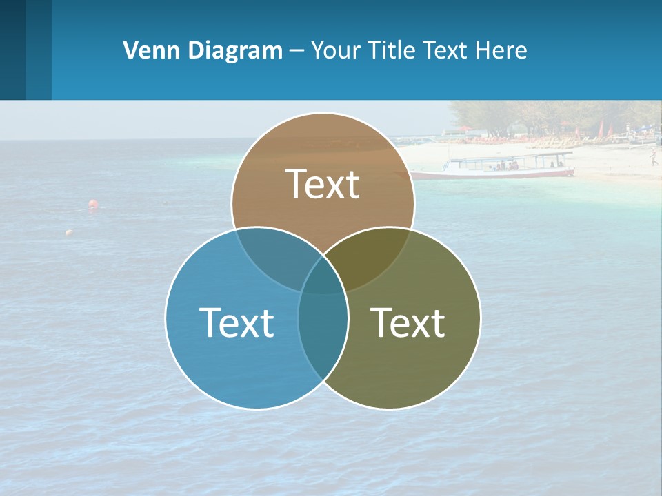 Relax Cloud Blue PowerPoint Template