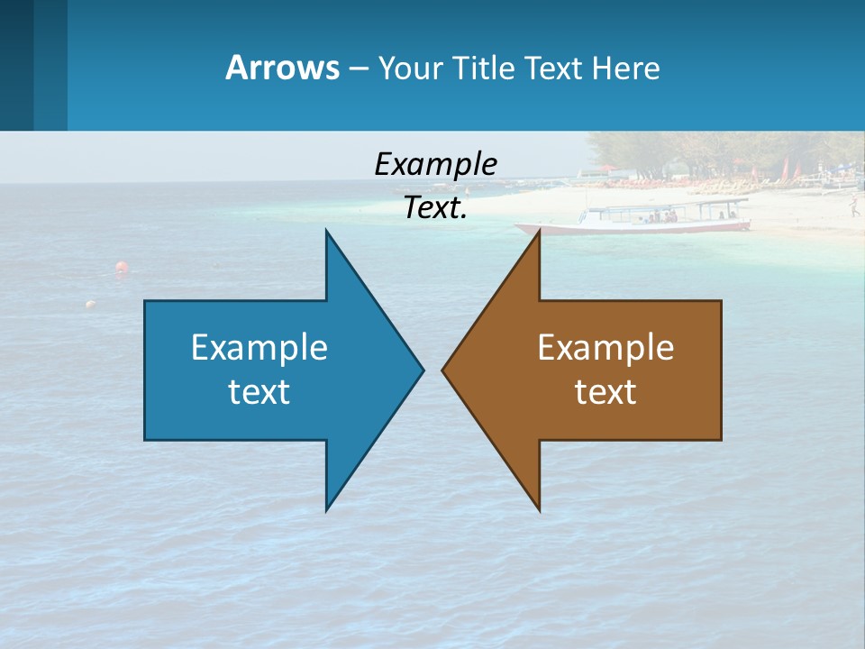 Relax Cloud Blue PowerPoint Template