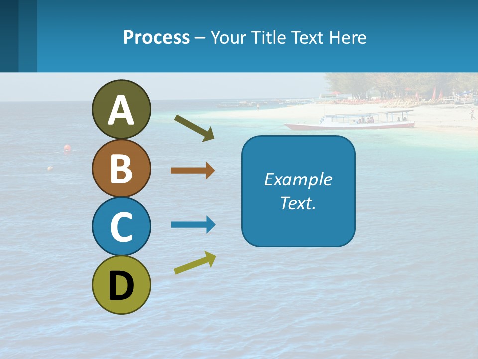 Relax Cloud Blue PowerPoint Template