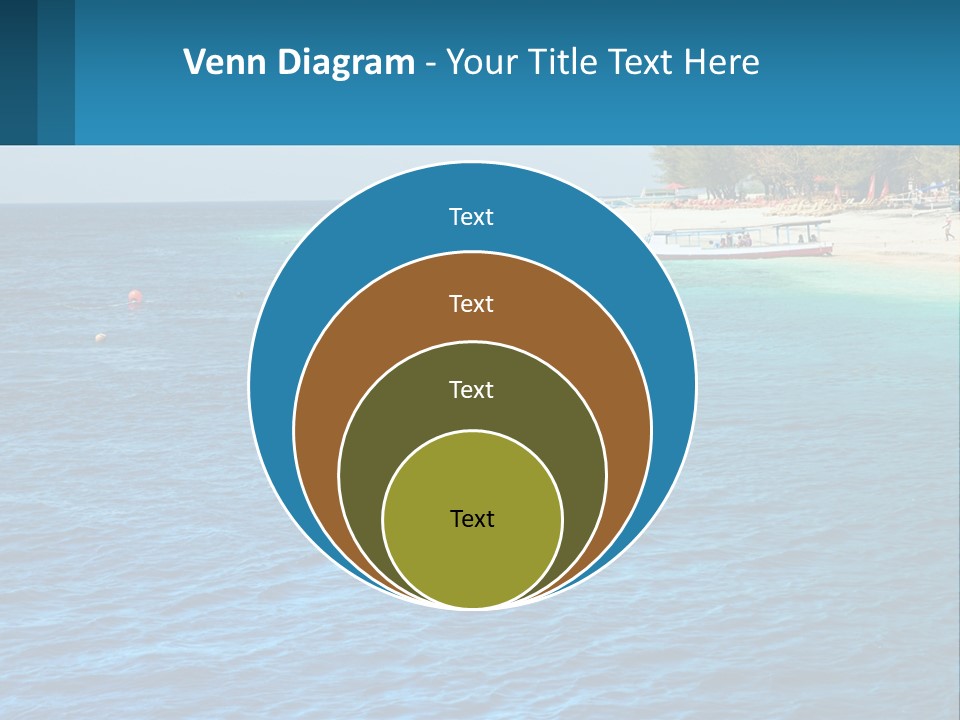 Relax Cloud Blue PowerPoint Template