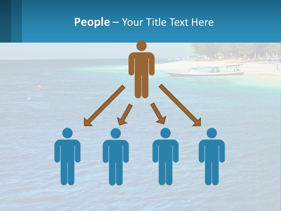 Relax Cloud Blue PowerPoint Template