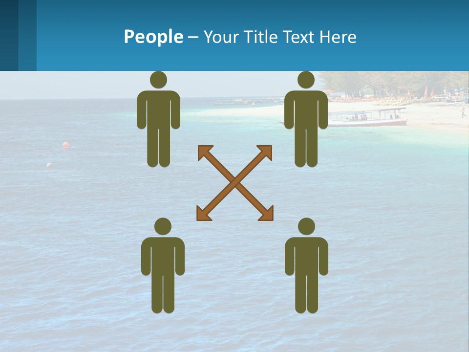 Relax Cloud Blue PowerPoint Template