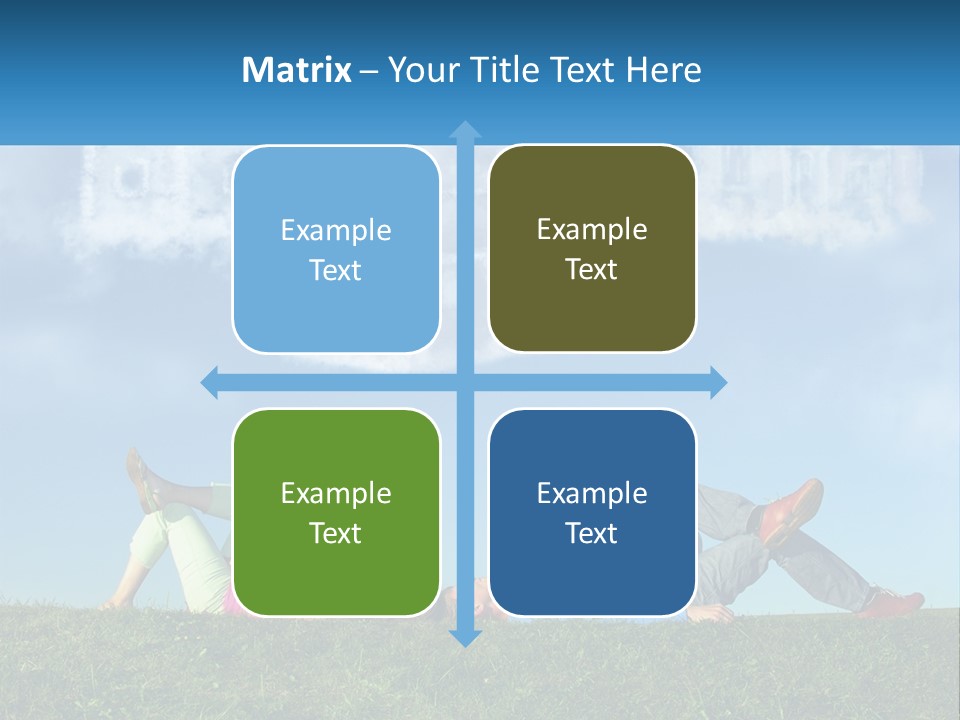 House Cloud Together PowerPoint Template