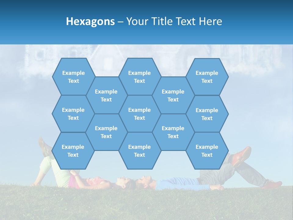 House Cloud Together PowerPoint Template