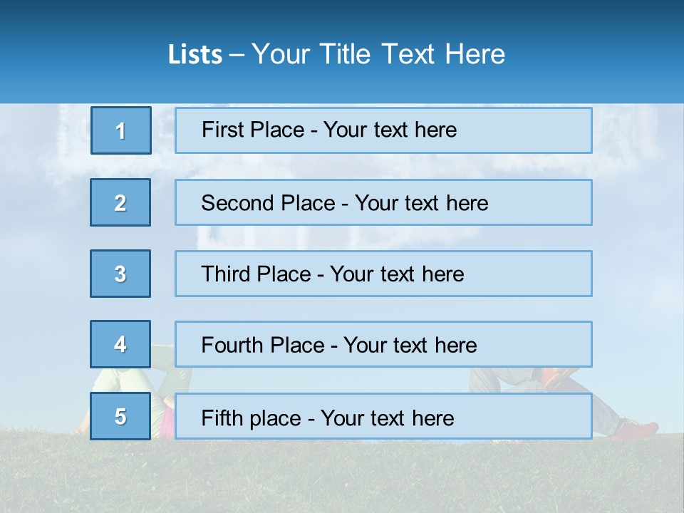 House Cloud Together PowerPoint Template