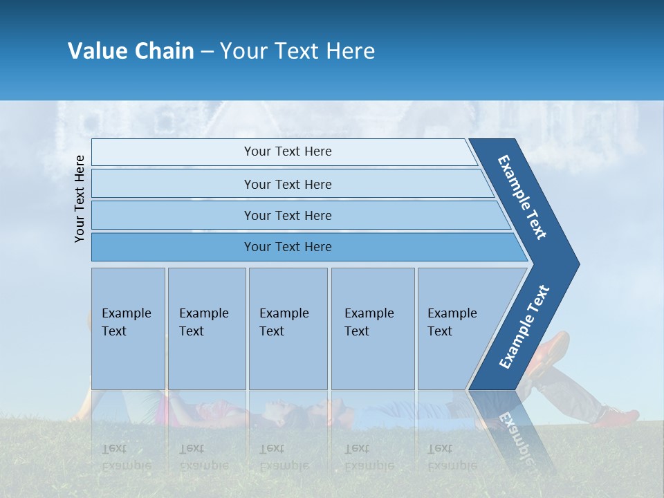 House Cloud Together PowerPoint Template