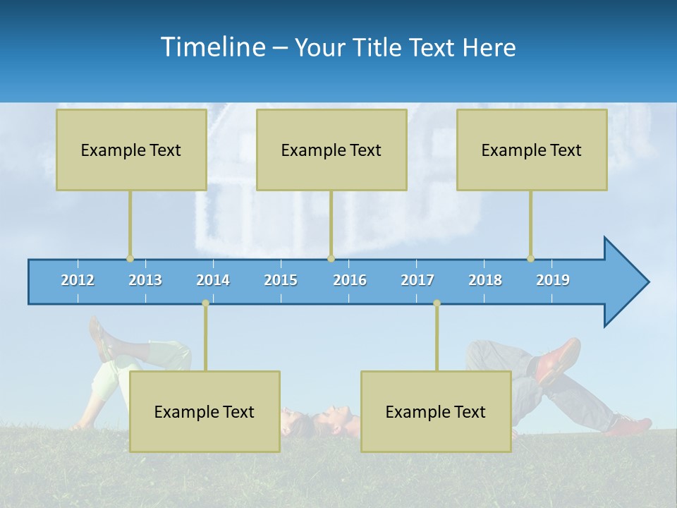 House Cloud Together PowerPoint Template