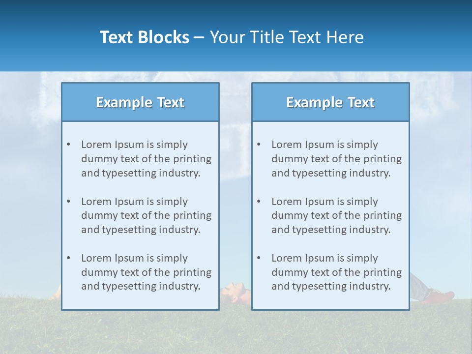 House Cloud Together PowerPoint Template