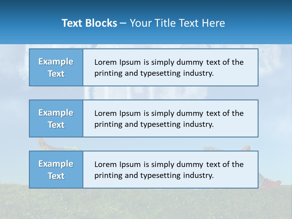 House Cloud Together PowerPoint Template