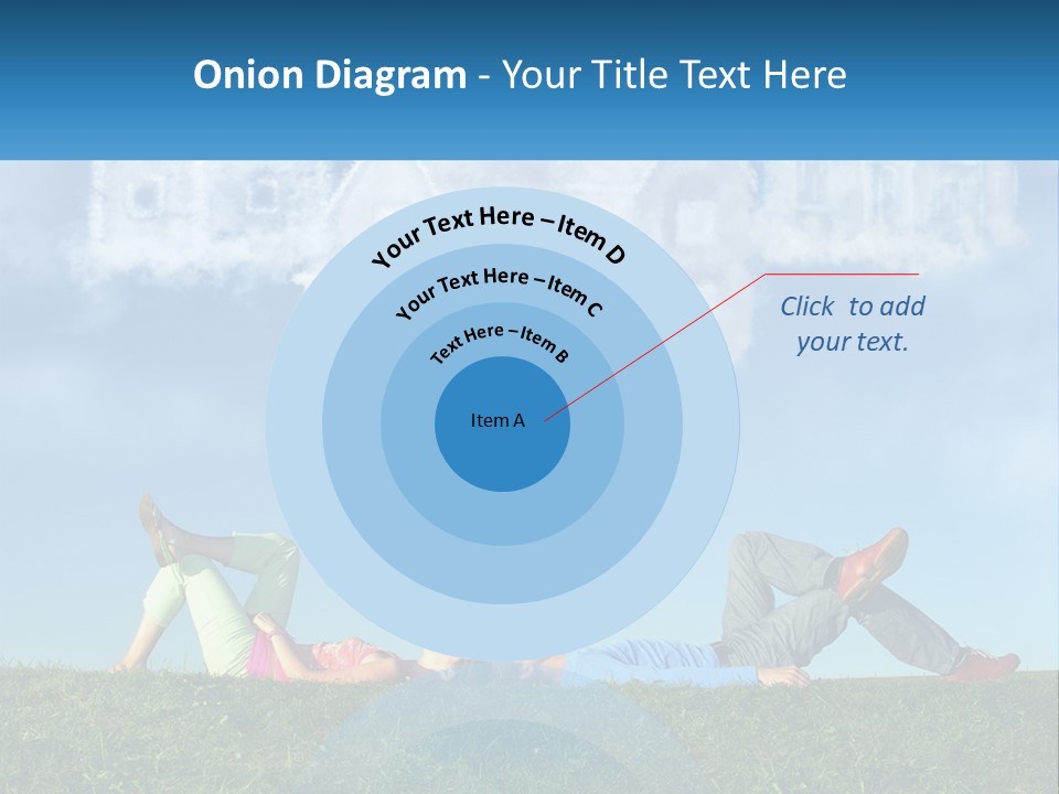 House Cloud Together PowerPoint Template