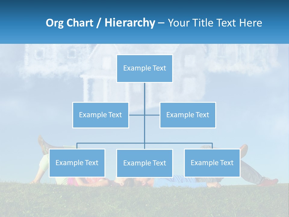 House Cloud Together PowerPoint Template