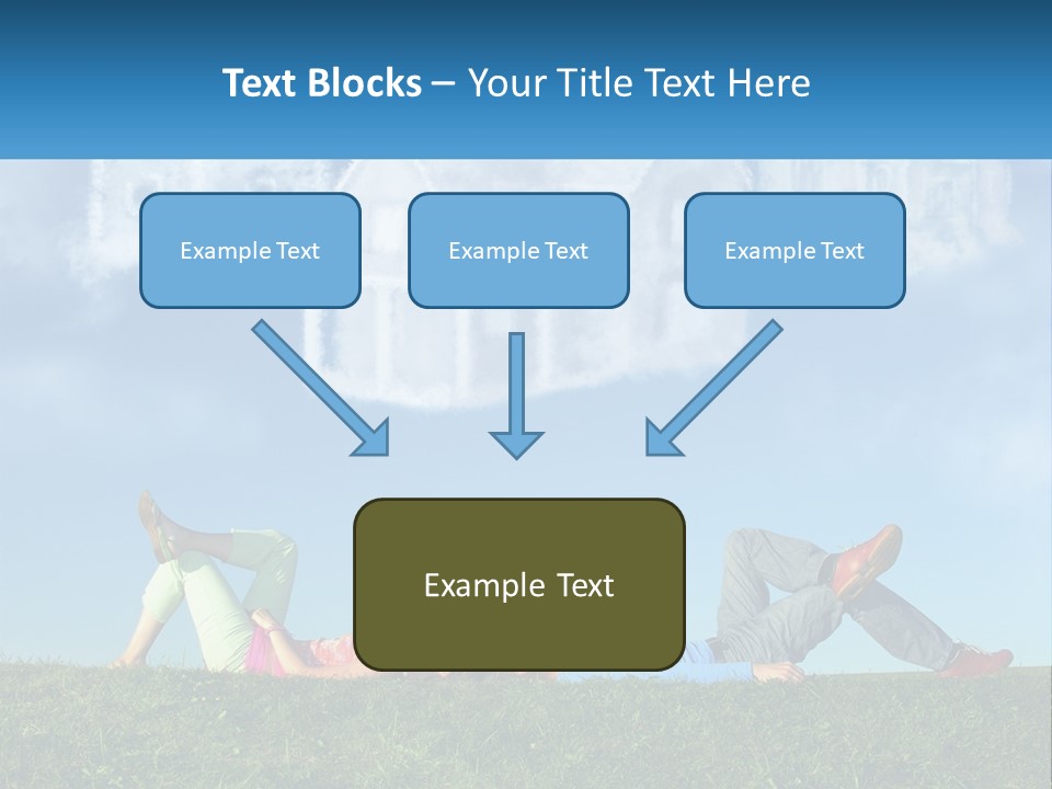 House Cloud Together PowerPoint Template
