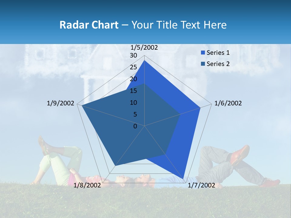 House Cloud Together PowerPoint Template