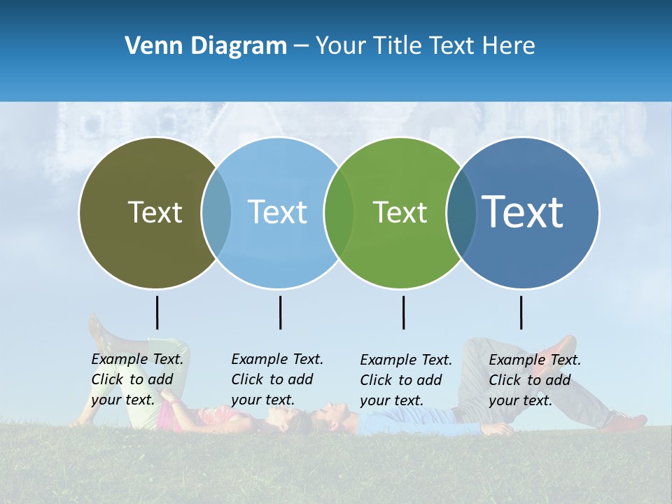 House Cloud Together PowerPoint Template