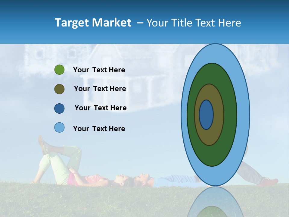 House Cloud Together PowerPoint Template