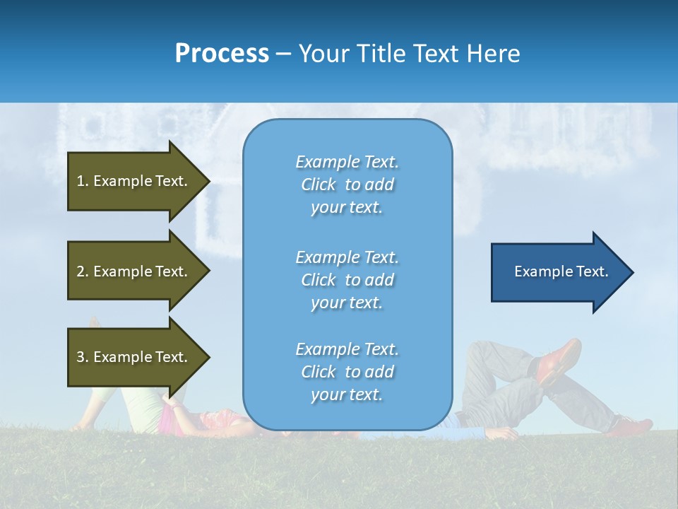 House Cloud Together PowerPoint Template