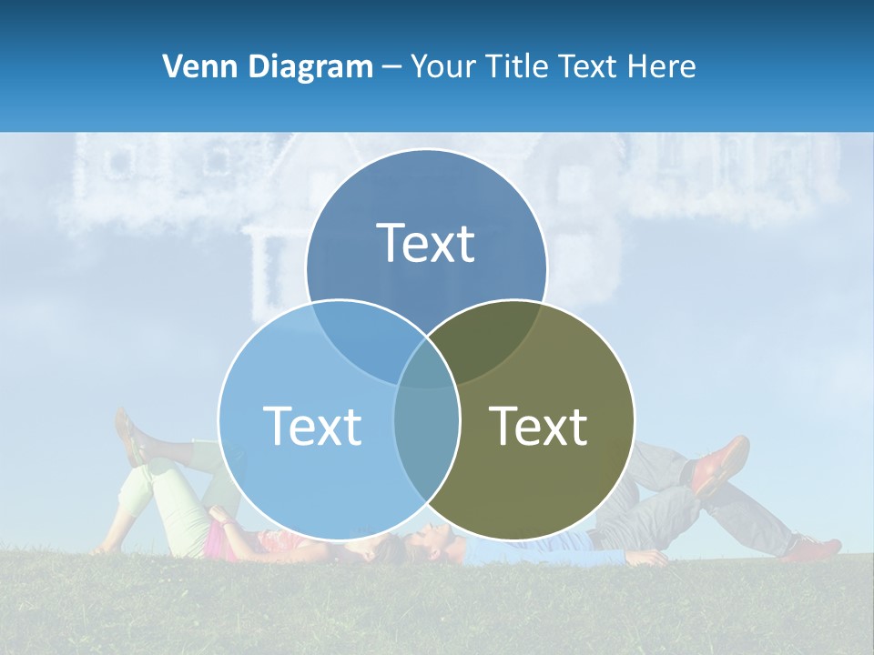 House Cloud Together PowerPoint Template