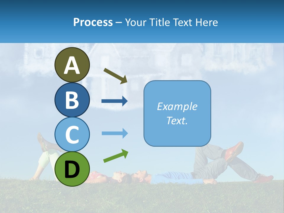 House Cloud Together PowerPoint Template