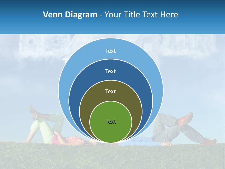 House Cloud Together PowerPoint Template